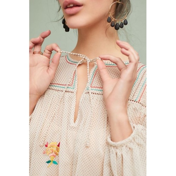 Anthropologie Peasant Style Top, Sz S, NWT - Picture 4 of 6